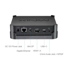 Mini PC NEO J50C-4 Max, Windows 10 Pro, Intel Pentium Silver, 240GB SSD memory, 8GB DDR4 RAM, Bluetooth 4.1