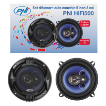 PNI HiFi500 koaksialiniai garsiakalbiai, 100 W, 12,7 cm, 3 kanalai, 2 vnt. rinkinys