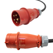 PNI KW11 16A 11KW elektromobilių įkrovimo stotelė, 380 V - 440 V trifazė, 2 tipo jungtis, ekranas, kortelė, BT, valdymas