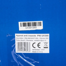 PNI UV300 apsaugos nuo uodų ir musių įtaisas su 2 ultravioletiniais vamzdeliais, 20 W, skirtas naudoti viduje ir išorėje PNI UV300 apsaugos nuo uodų ir musių įtaisas su 2 ultravioletiniais vamzdeliais, 20 W, skirtas naudoti viduje ir išorėje