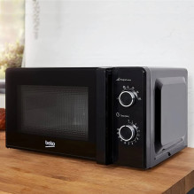 Beko microwave oven MOC20100BFB, 700 W, 20 L, defrost function, black Beko microwave oven MOC20100BFB, 700 W, 20 L, defrost function, black