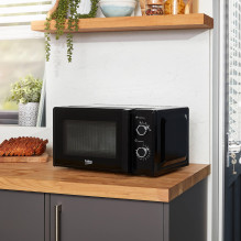 Beko microwave oven MOC20100BFB, 700 W, 20 L, defrost function, black Beko microwave oven MOC20100BFB, 700 W, 20 L, defrost function, black