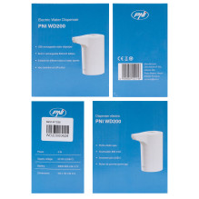 Elektrinis siurblys PNI WD200 vandens buteliui įkrauti per USB-C, 800 mAh baterija Elektrinis siurblys PNI WD200 vandens buteliui įkrauti per USB-C, 800 mAh baterija