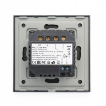 Smart thermostat PNI CT25B WiFi for gas heating plant, recessed mounting, 16A, control from the Tuya Smart application, 