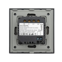 Smart thermostat PNI CT26B WiFi electric underfloor heating or pump group, recessed mounting, floor sensor included, 10A Smart thermostat PNI CT26B WiFi electric underfloor heating or pump group, recessed mounting, floor sensor included, 10A