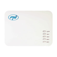 Smart thermostat PNI CT440 wireless, with WiFi, control 4 zones via the Internet, for heating plants, pumps, solenoid va