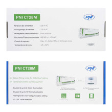 PNI CT28 control module with 8 zones, underfloor heating