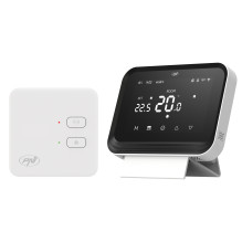 Išmanusis belaidis termostatas PNI CT45 su WiFi, interneto valdymu, šildymo įrenginiams, TuyaSmart programėlė Išmanusis belaidis termostatas PNI CT45 su WiFi, interneto valdymu, šildymo įrenginiams, TuyaSmart programėlė