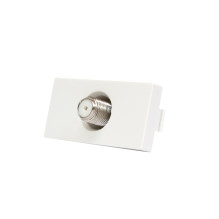 TV socket PNI TV10, modular, built-in, type F 1 / 2, for glass frame RM101W, RM202W TV socket PNI TV10, modular, built-in, type F 1 / 2, for glass frame RM101W, RM202W