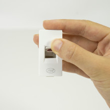 Modulinis, įmontuotas PNI RJ45M interneto lizdas Modulinis, įmontuotas PNI RJ45M interneto lizdas