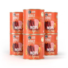 JOHN DOG Pumpkin Adult Turkey with pumpkin - Wet dog food - 6 x 800 g