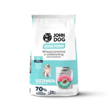 JOHN DOG Good Form Puppy Pork with beef - dry dog food - 12 kg