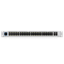 Ubiquiti UniFi USW-PRO-48 network switch Managed L2 / L3 Gigabit Ethernet (10 / 100 / 1000) 1U Silver Ubiquiti UniFi USW-PRO-48 network switch Managed L2 / L3 Gigabit Ethernet (10 / 100 / 1000) 1U Silver