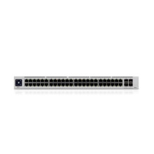 „Ubiquiti UniFi USW-PRO-48“ tinklo komutatorius, valdomas L2 / L3 gigabito eternetas (10 / 100 / 1000), 1U, sidabrinis „Ubiquiti UniFi USW-PRO-48“ tinklo komutatorius, valdomas L2 / L3 gigabito eternetas (10 / 100 / 1000), 1U, sidabrinis