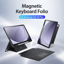 Dux Ducis "DK Series" belaidė klaviatūra skirta Samsung X210 / X216 / X218 Tab A9 Plus 11 juoda Dux Ducis "DK Series" belaidė klaviatūra skirta Samsung X210 / X216 / X218 Tab A9 Plus 11 juoda