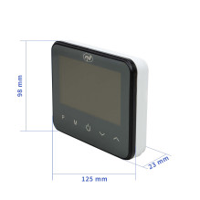 Smart thermostat PNI CT40 PRO wireless, with WiFi, Internet control, for heating plants, TuyaSmart APP Smart thermostat PNI CT40 PRO wireless, with WiFi, Internet control, for heating plants, TuyaSmart APP