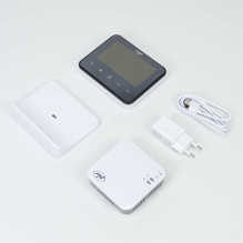 Išmanusis belaidis termostatas PNI CT40 PRO su WiFi, interneto valdymu, šildymo įrenginiams, TuyaSmart programėlė Išmanusis belaidis termostatas PNI CT40 PRO su WiFi, interneto valdymu, šildymo įrenginiams, TuyaSmart programėlė