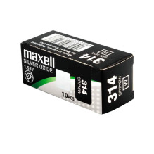 Baterija - Maxell 314 SR716W 1.55V sidabro oksidas 10 vnt.