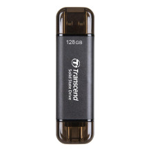 Išorinis SSD, TRANSCEND, ESD310C, 128GB, USB-C, USB, 3D NAND, TS128GESD310C