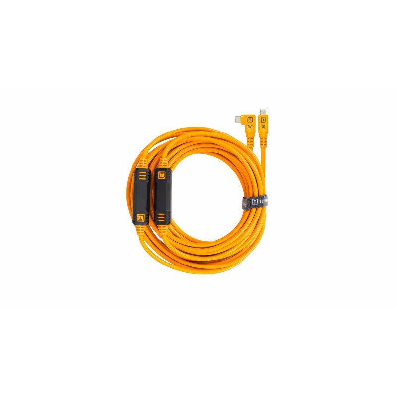 Kabelis - Tether Tools Pro USB-C į USB-C 9.4m Didelės spartos duomenų perdavimas Juodas