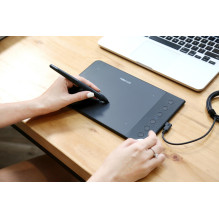 Grafikos planšetė - XP-Pen Star G640S 6x4 colių, 8192 slėgio lygiai, juoda