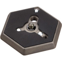 Kameros priedas - Manfrotto šešiakampė plokštelė su 1 / 4" srieginiu skylu.