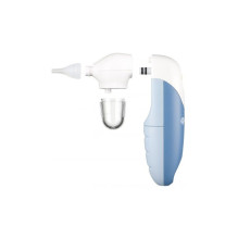 Electric Nasal Aspirator - HAXE NS1 4 Tips Battery Powered White / Blue