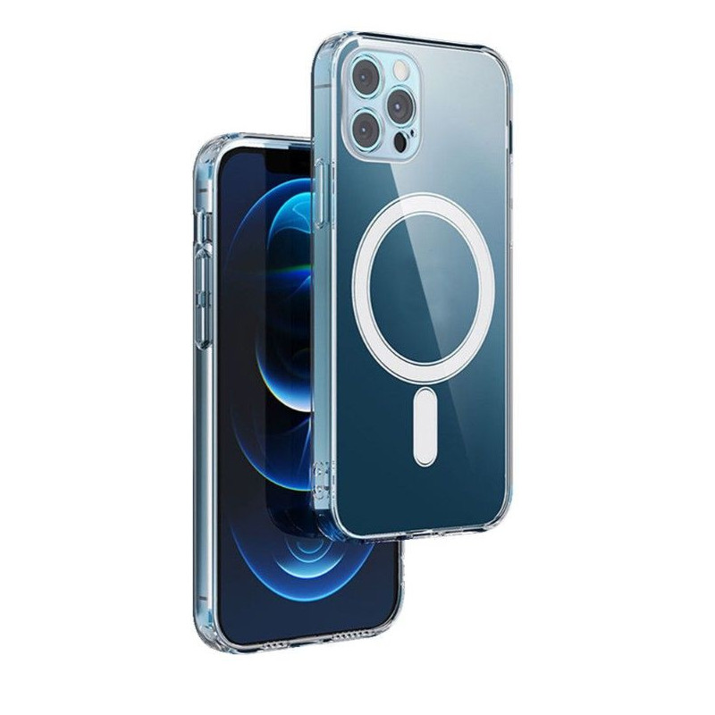 iLike - iPhone 17 Pro Max 6,9 1,5 mm Mag case camera protection open ring Transparent