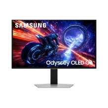 Monitor, SAMSUNG, 27 &quot;, 2560 x 1440 pixels, Quad HD, Native aspect ratio 16:9, OLED, Flat, LS27FG602SUXEN