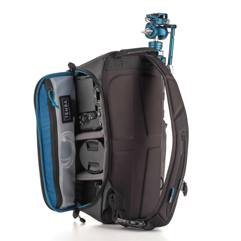 Kameros krepšys - Tenba Solstice v2 12L Sling Bag, patvarus, lauko naudojimui, juodas