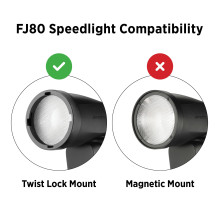 Apšvietimo priedas - Westcott FJ80 tinklelis ir filtrų rinkinys