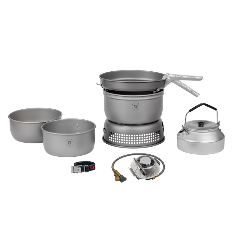 Stovyklavimo Viryklė - Trangia 25-2 / HA / GB 1.75L Puodas, 0.9L Kettle, 1.11kg