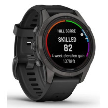 Garmin fēnix 7S Pro 3.05 cm (1.2&quot;) MIP 42 mm Digital 240 x 240 pixels Touchscreen Black Wi-Fi GPS (satellite)