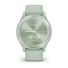 „Garmin vívomove Sport OLED“ 40 mm skaitmeninis 72 x 154 pikselių lietimui jautrus ekranas, mėtinės spalvos, GPS (palydo