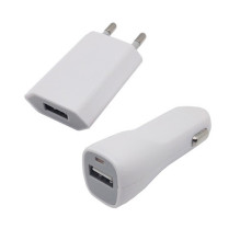 Mains and car charger + Apple 30-pin cable