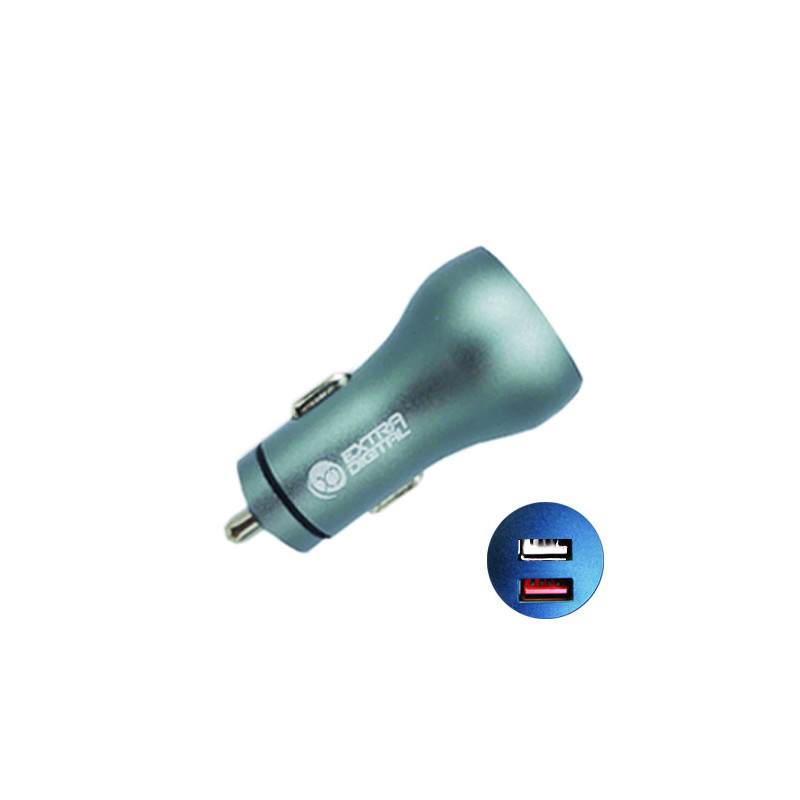 Charger USB 2.0+ USB 3.0: 12V-24V, 30W, QC3.0