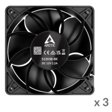 ARCTIC S12038-8 server fans, 4-pin, 120mm, 3 pcs.