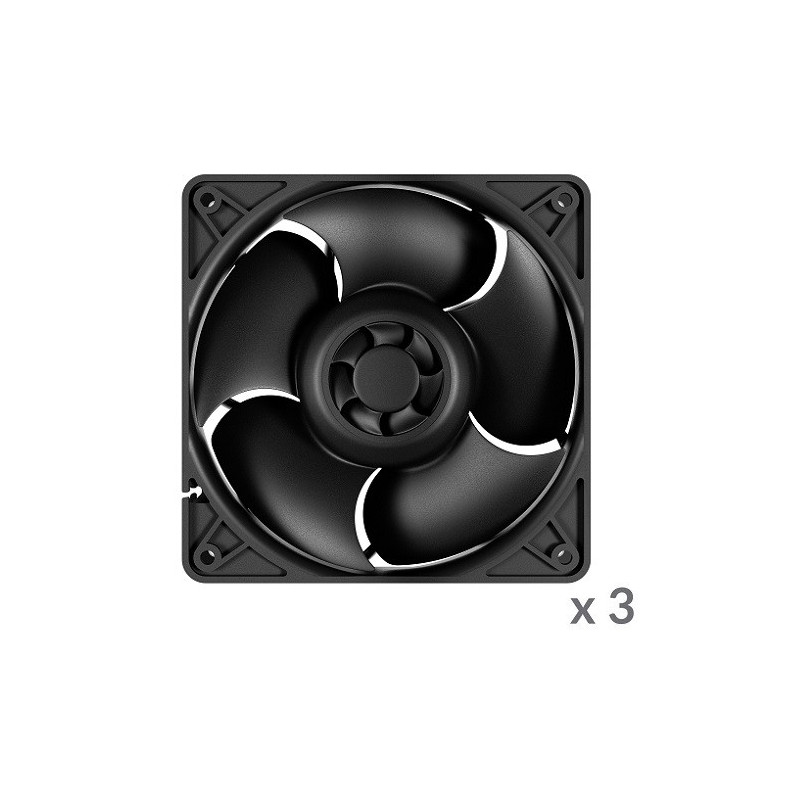ARCTIC S12038-4K server fans, 4-pin, 40mm, 3 pcs.