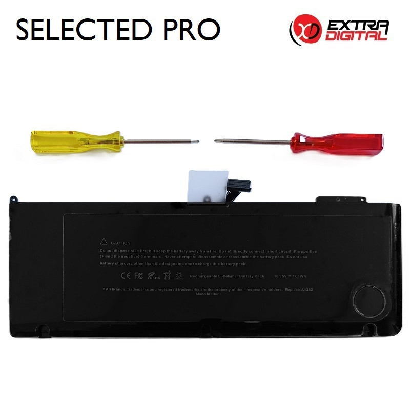 Laptop battery for A1382, 7200mah, Extra Digital Selected Pro