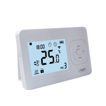 Wireless thermostat PNI CT62 for heating systems, illuminated display, daily programs