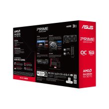Vaizdo Plokštė - ASUS Prime RX9070-O16G-EVO 16GB GDDR6 2610MHz 7680x4320