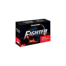 Grafikos plokštė - PowerColor Fighter RX7600 8GB GDDR6 2655MHz HDMI 2.1 DP 2.1