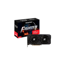 Grafikos plokštė - PowerColor Fighter RX7600 8GB GDDR6 2655MHz HDMI 2.1 DP 2.1