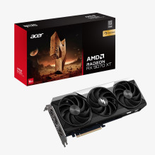 Grafikos plokštė - Acer Nitro Radeon RX 9070 XT OC 16GB GDDR6 3100MHz
