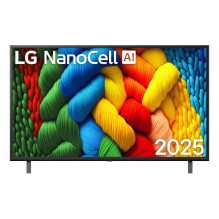 Televizorius - LG NanoCell AI 43NANO81A6A 43" 4K Ultra HD Smart TV Juodas