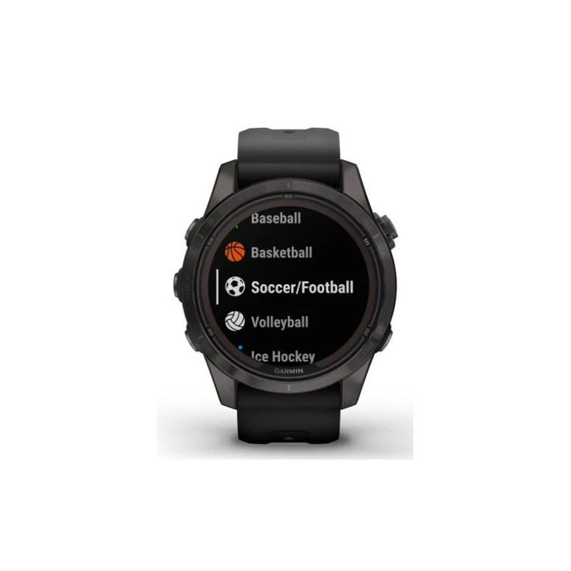 Išmanusis laikrodis - Garmin fēnix 7S Pro GPS 1.2&quot; Jutiklinis ekranas Juodas