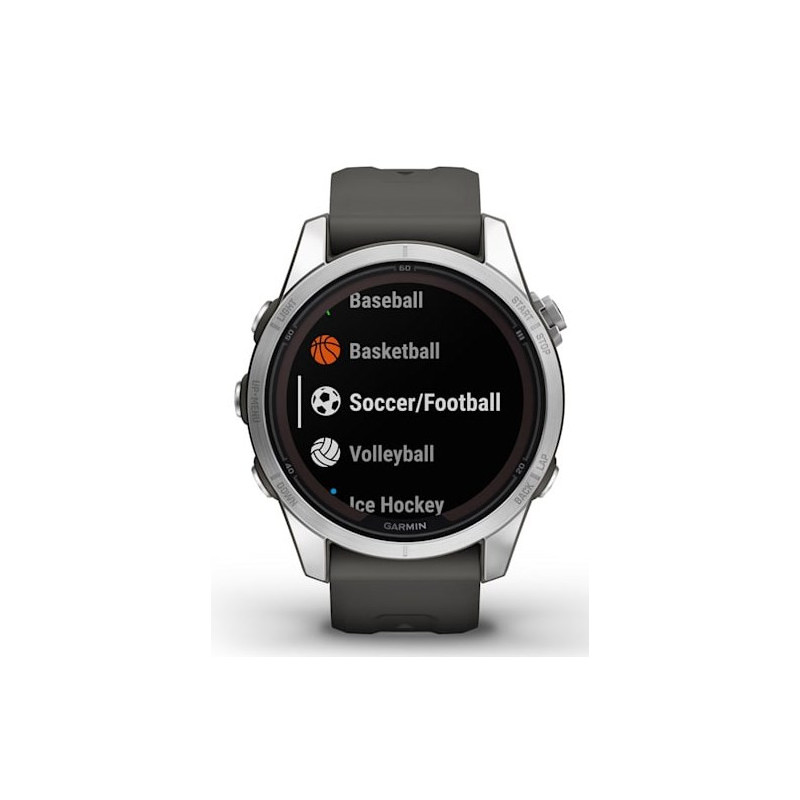 Išmanusis laikrodis - Garmin fēnix 7S Pro GPS Multi-Sport 42mm Sidabrinis