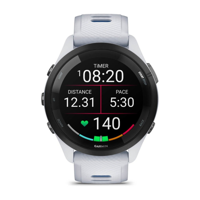 Sporto seklys - Garmin Forerunner 265 GPS išmanusis laikrodis 1.3&quot; AMOLED juodas