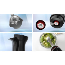 Panardinamasis blenderis - Bosch Serie 4 MSM4B6V2 1000 W 1.2 L Juodas