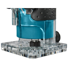 Elektrinis Įrankis - Makita DRT52Z 18V Frezavimo Mašina 30,000 RPM 42mm Gylis Mėlyna, Juoda